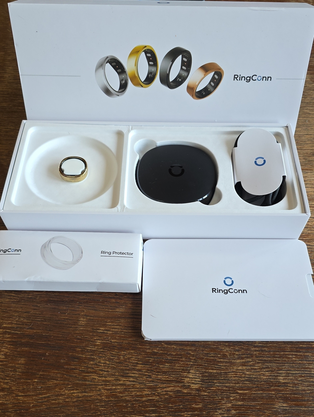 RingConn Gen 2 Smart Ring – Royal Gold – Size 9